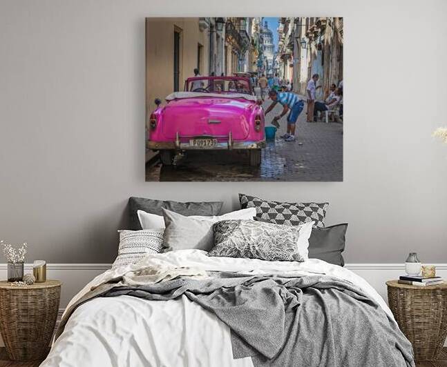 Washing the Pink Convertible by Chirag Pandya