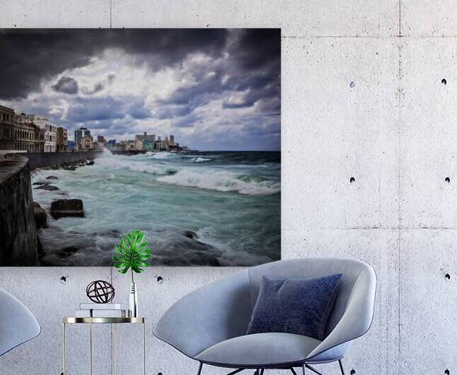 Storm Over the Malecon by Chirag Pandya