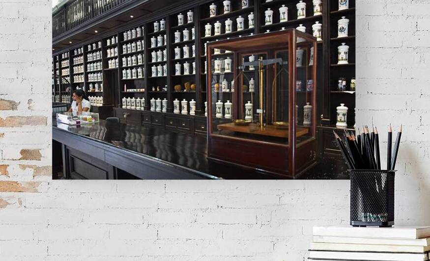 Historic Apothecary Interior by Chirag Pandya