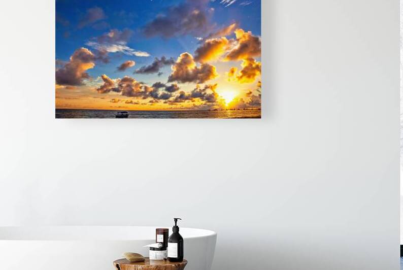 Morning Radiance Over the Sea by Chirag Pandya