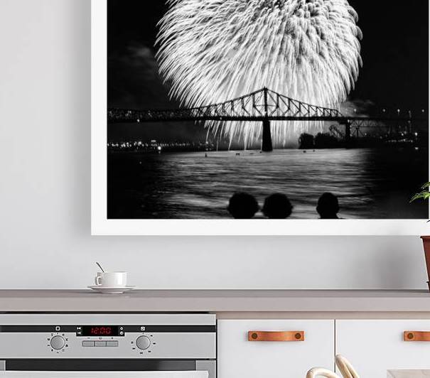 Fireworks Over the Bridge by Chirag Pandya