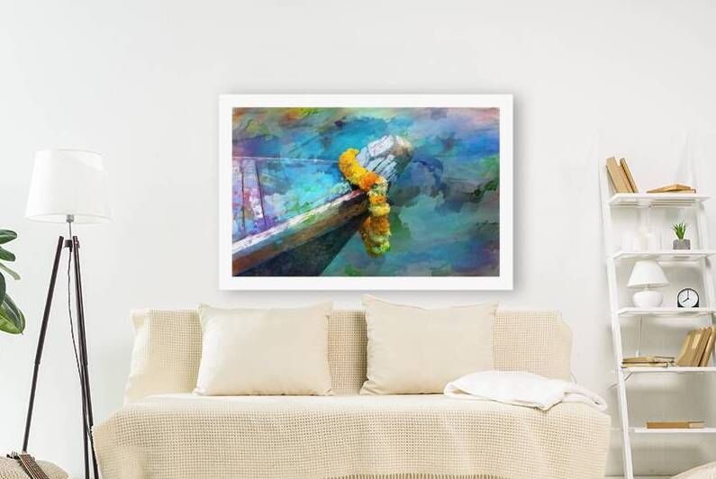 Painted Bow on Water by Chirag Pandya