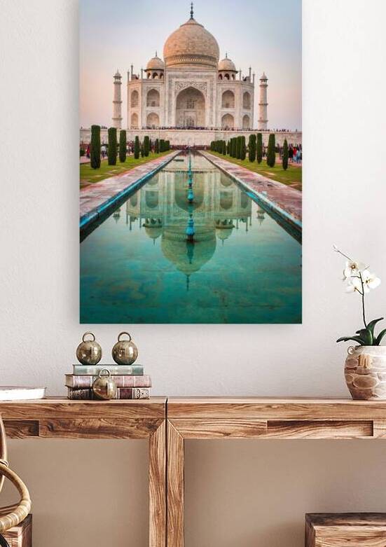 Taj Mahal Reflection by Chirag Pandya