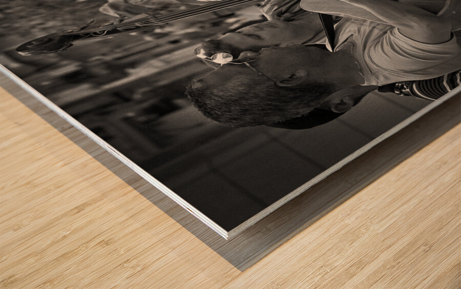 Street Symphony Wood print