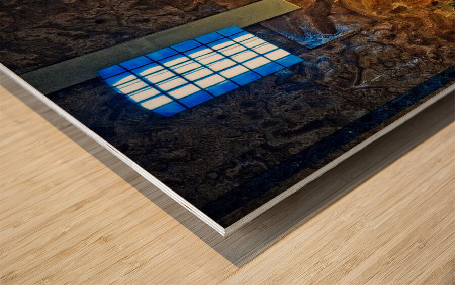 Grace in Stone Wood print