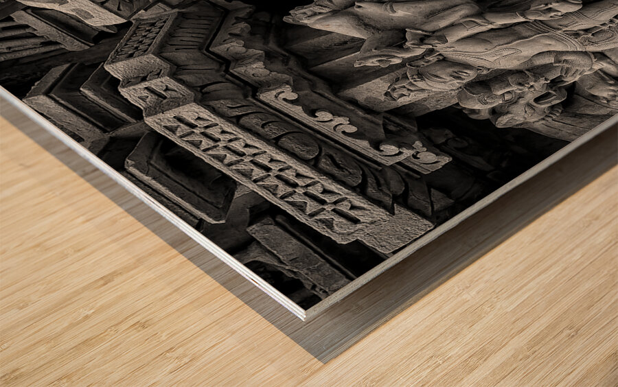 Carved Heritage II Wood print