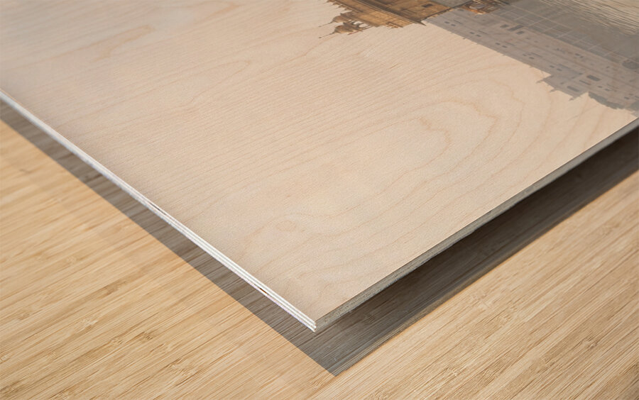 Guardian of the Golden Temple Wood print