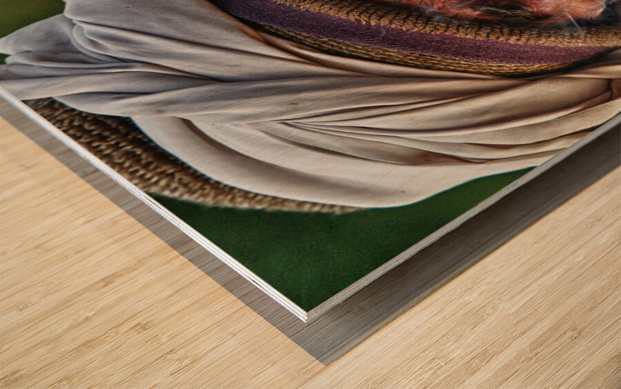 Smoke and Stories Wood print