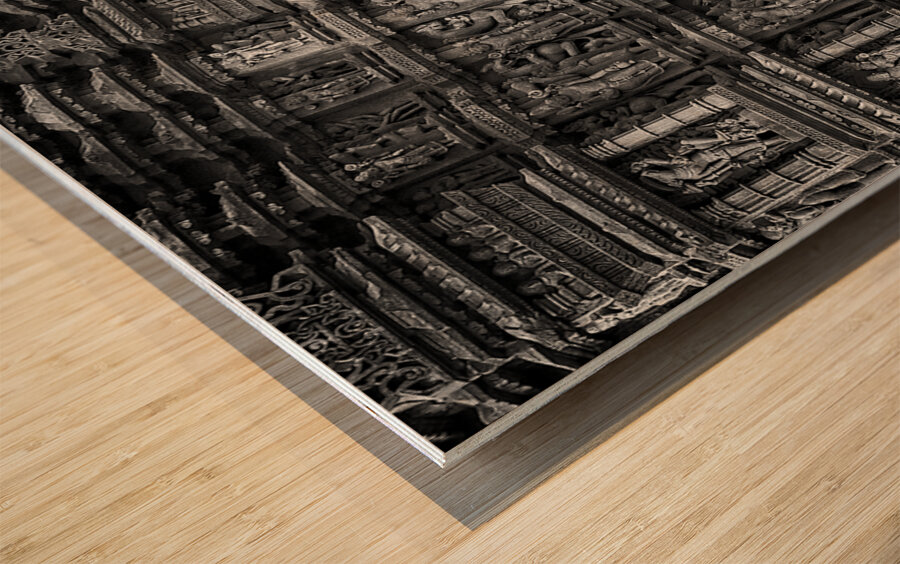 Wall of Legends Wood print