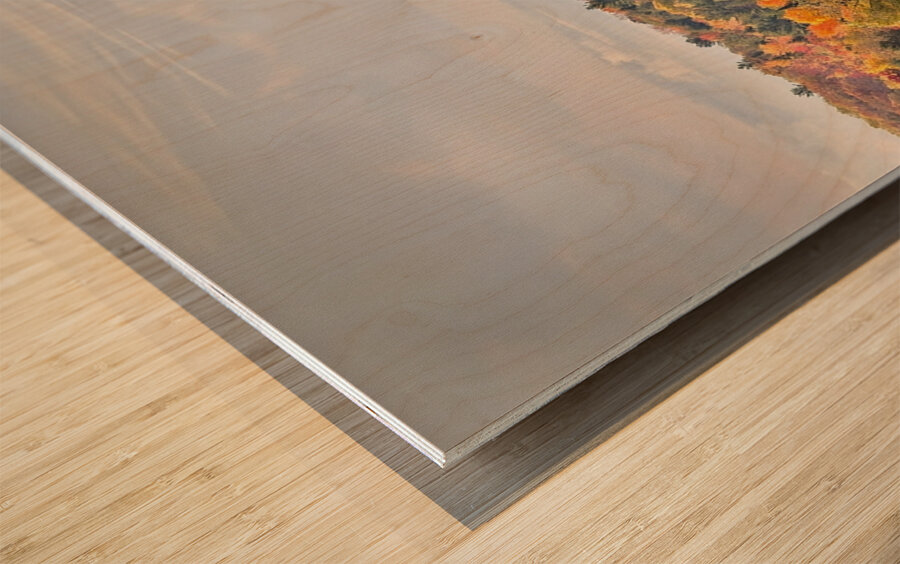  Autumn’s Quiet Meadow Wood print