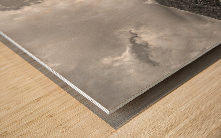 Harbor Reflections Wood print