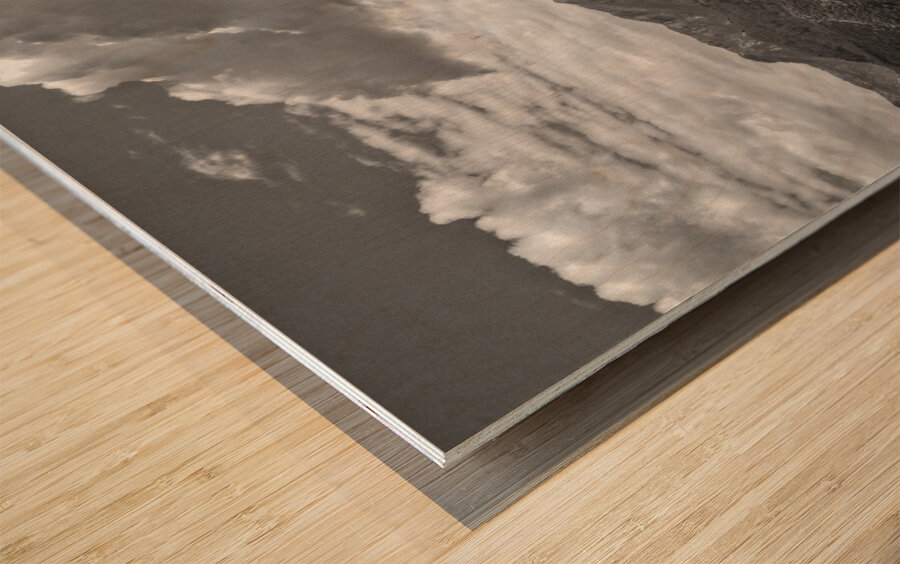 Terrace of Blossoms Wood print