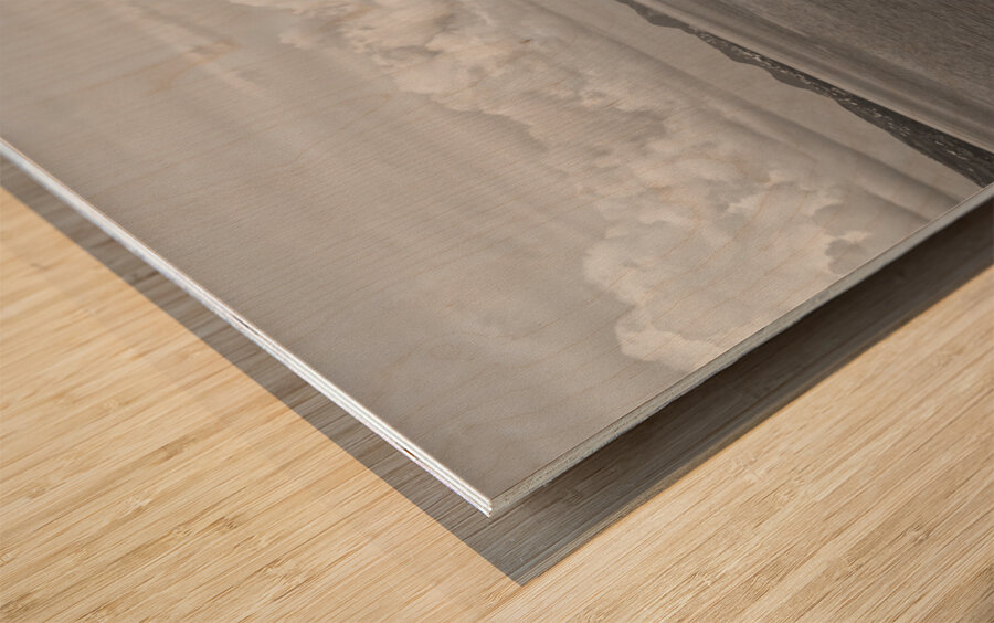 The Journey’s Wake Wood print